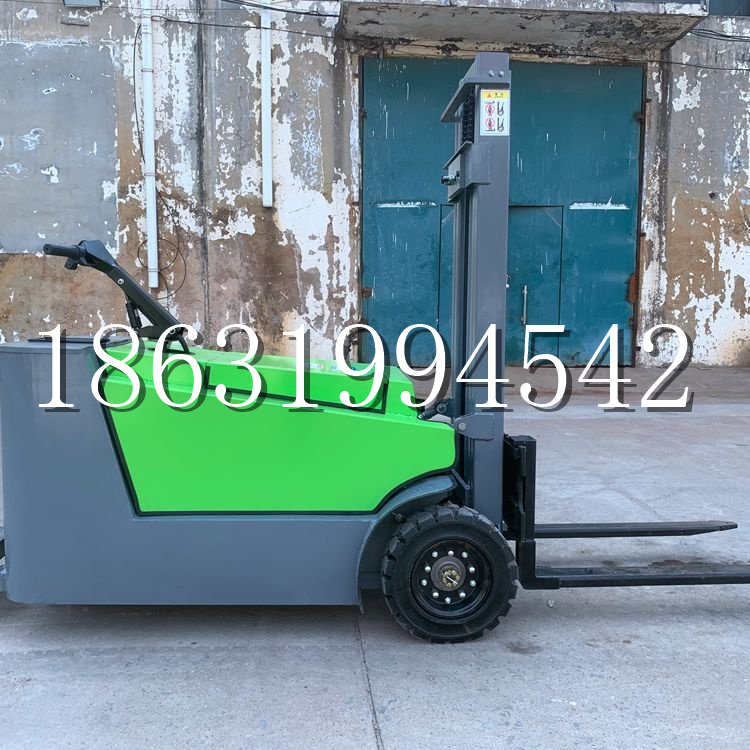 东源县小型电动叉车1吨2吨步行站驾式电瓶堆高充电装卸车液压升降车铲车